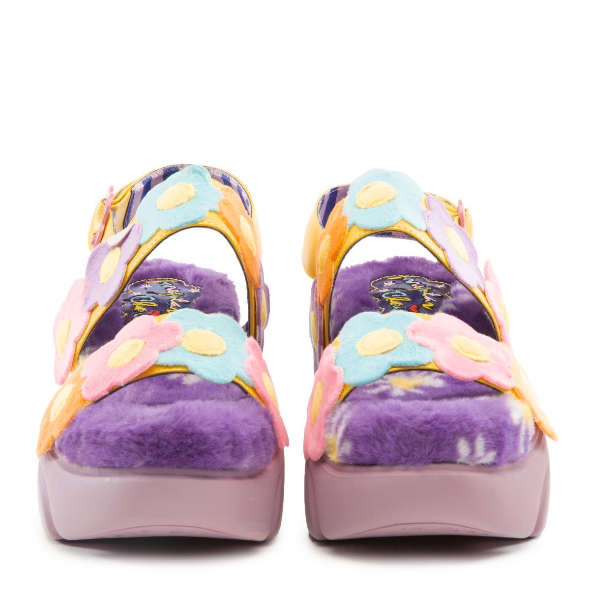 Lilac Platform Sandal
