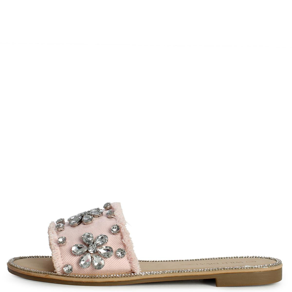 Jaydra-08 Rhinestone Sandal