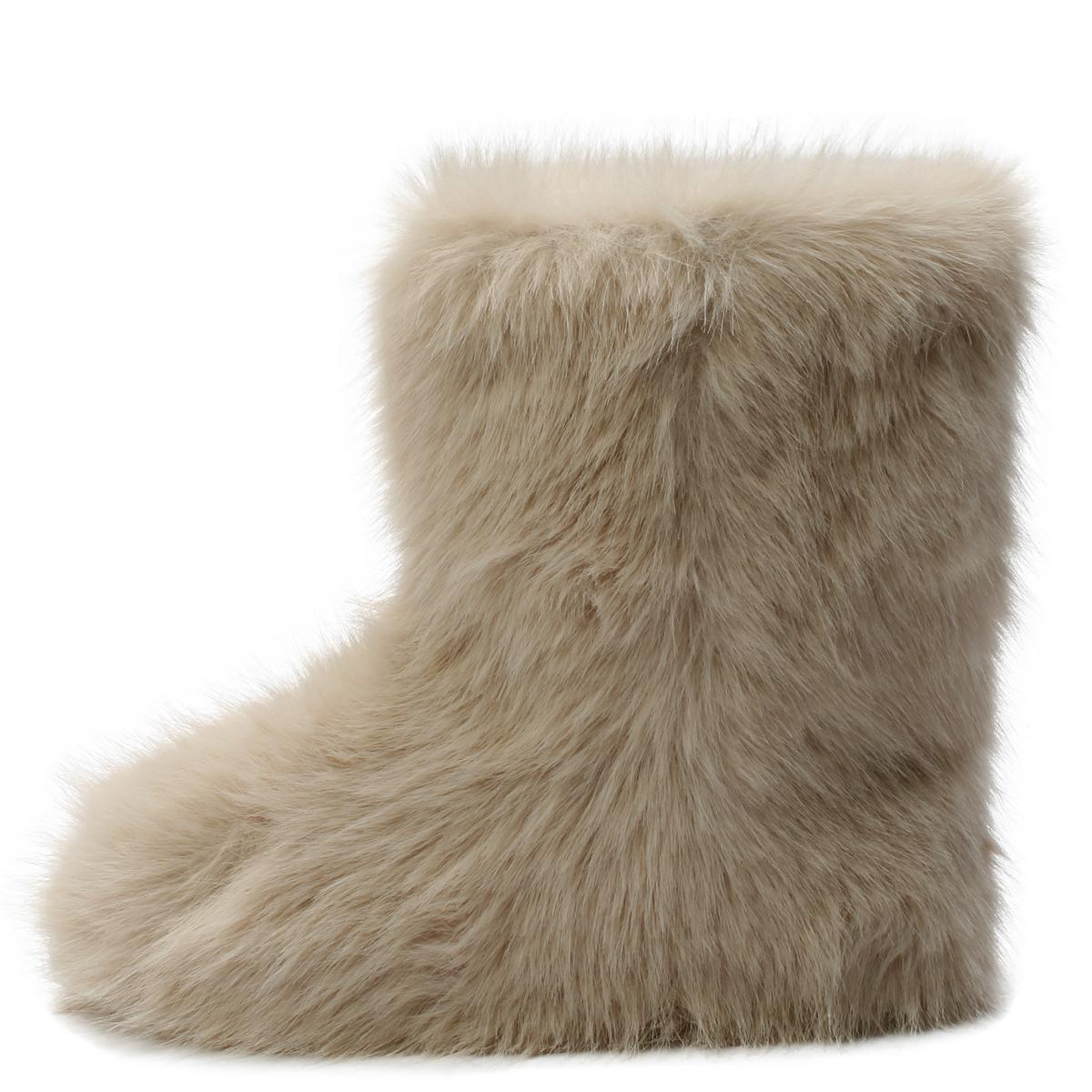 Melanie-21 Faux Fur Bootie
