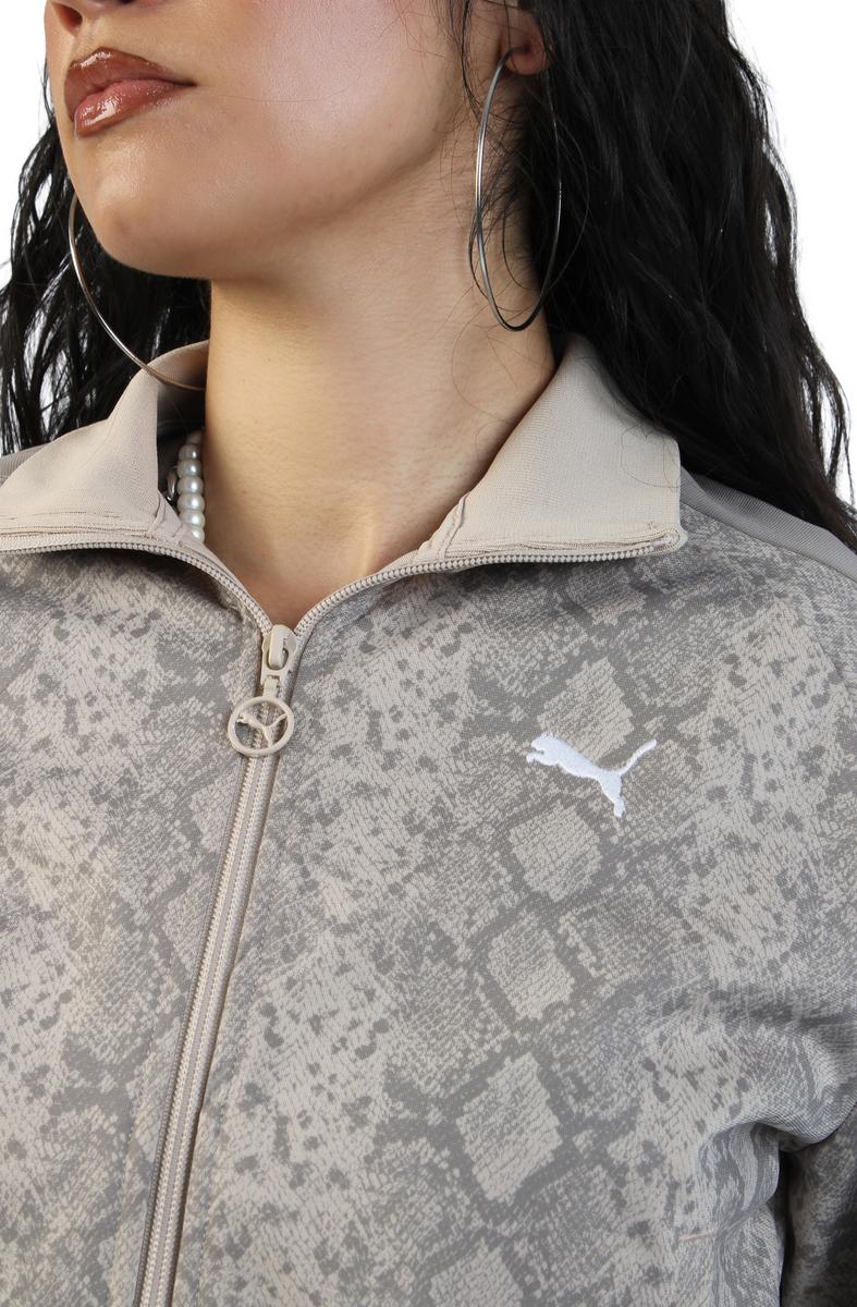 Puma T7 Snake Print Short Track Jacket