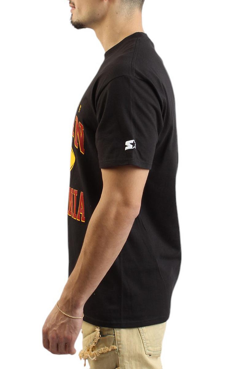 USC Football Tee - Blk/Red/Y