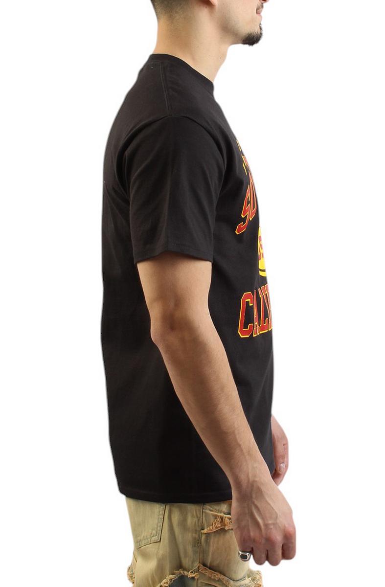 USC Football Tee - Blk/Red/Y