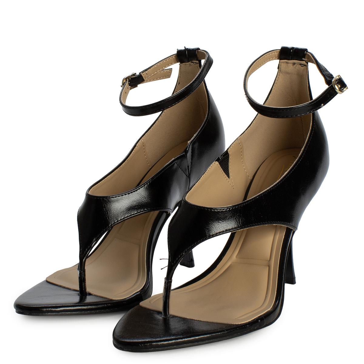 Sundown- Ankle Strap High Heel