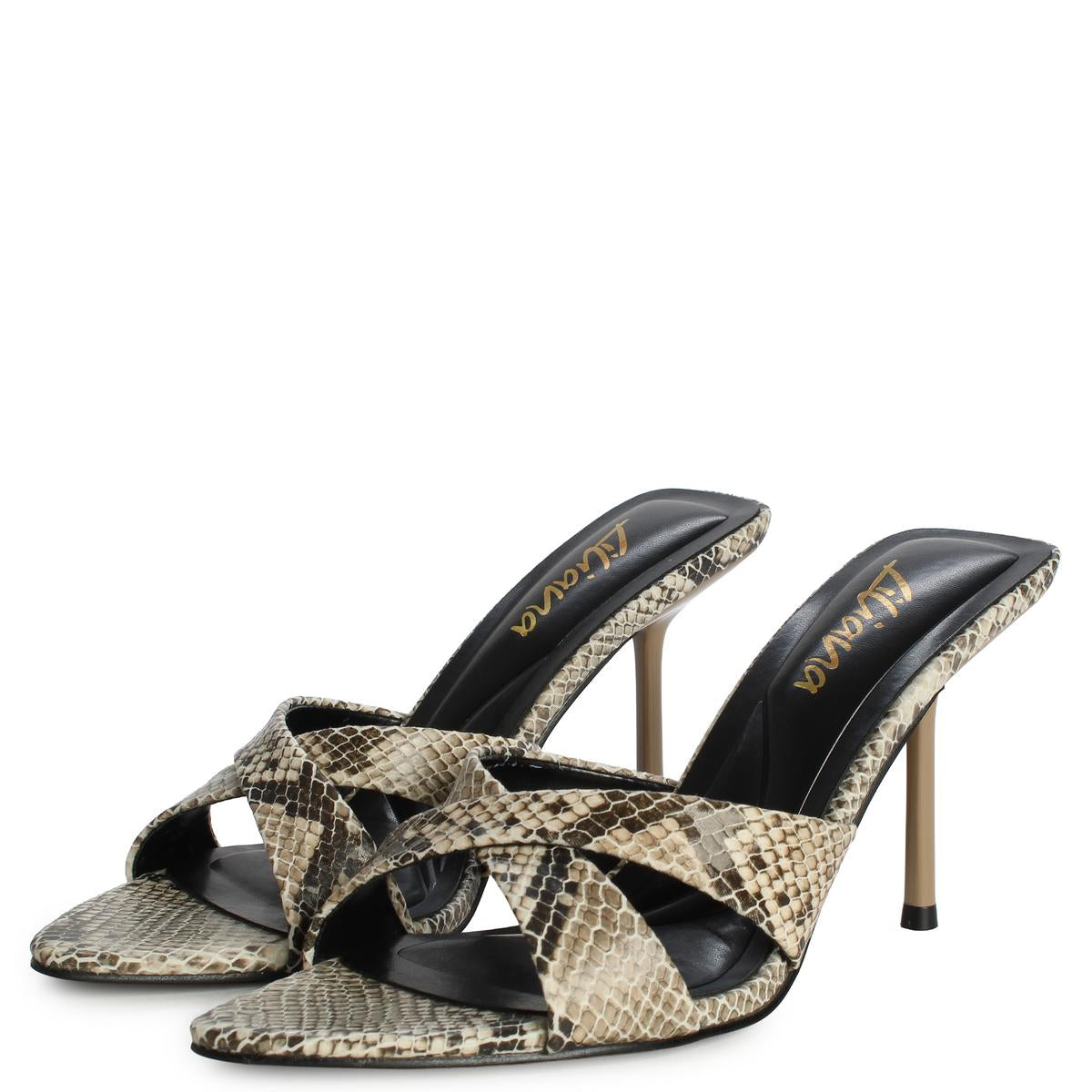 Cynthia-8 Criss Cross High Heel