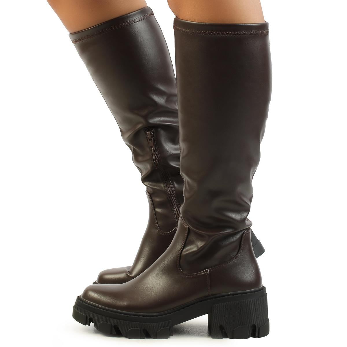 Franklin Knee High Boot