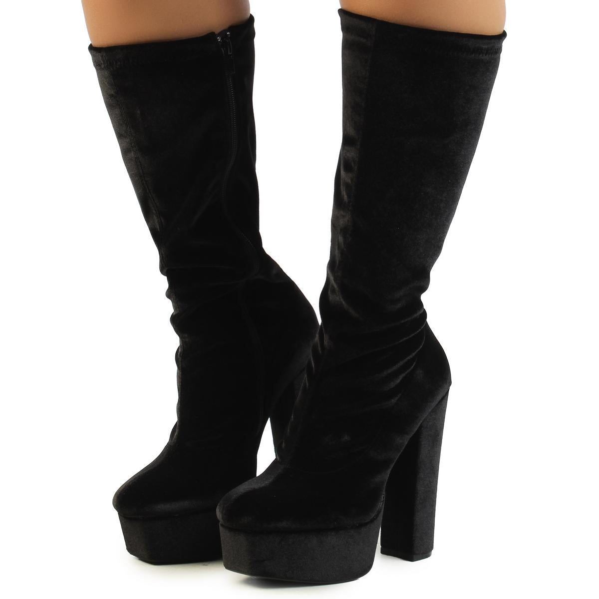 Dossy-04-Platform Heel Boot