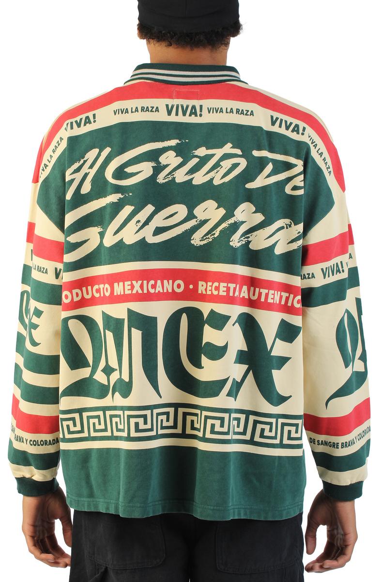 Sangre Brava Oversize Fit Rugby Shirt