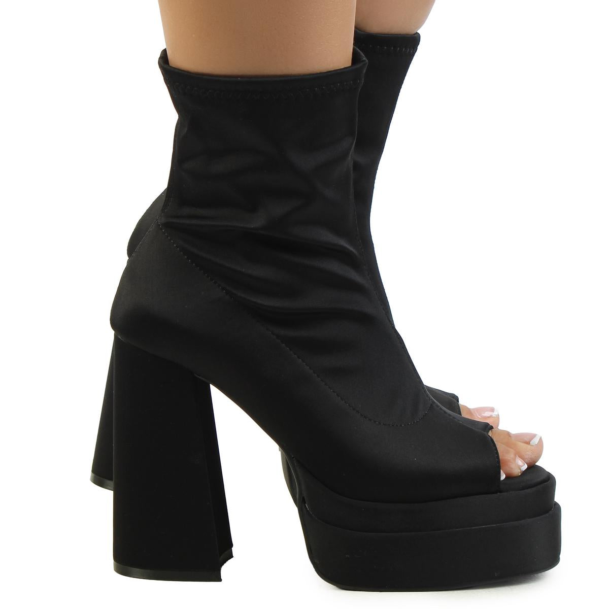 Skyy-07-Square Heel Bootie