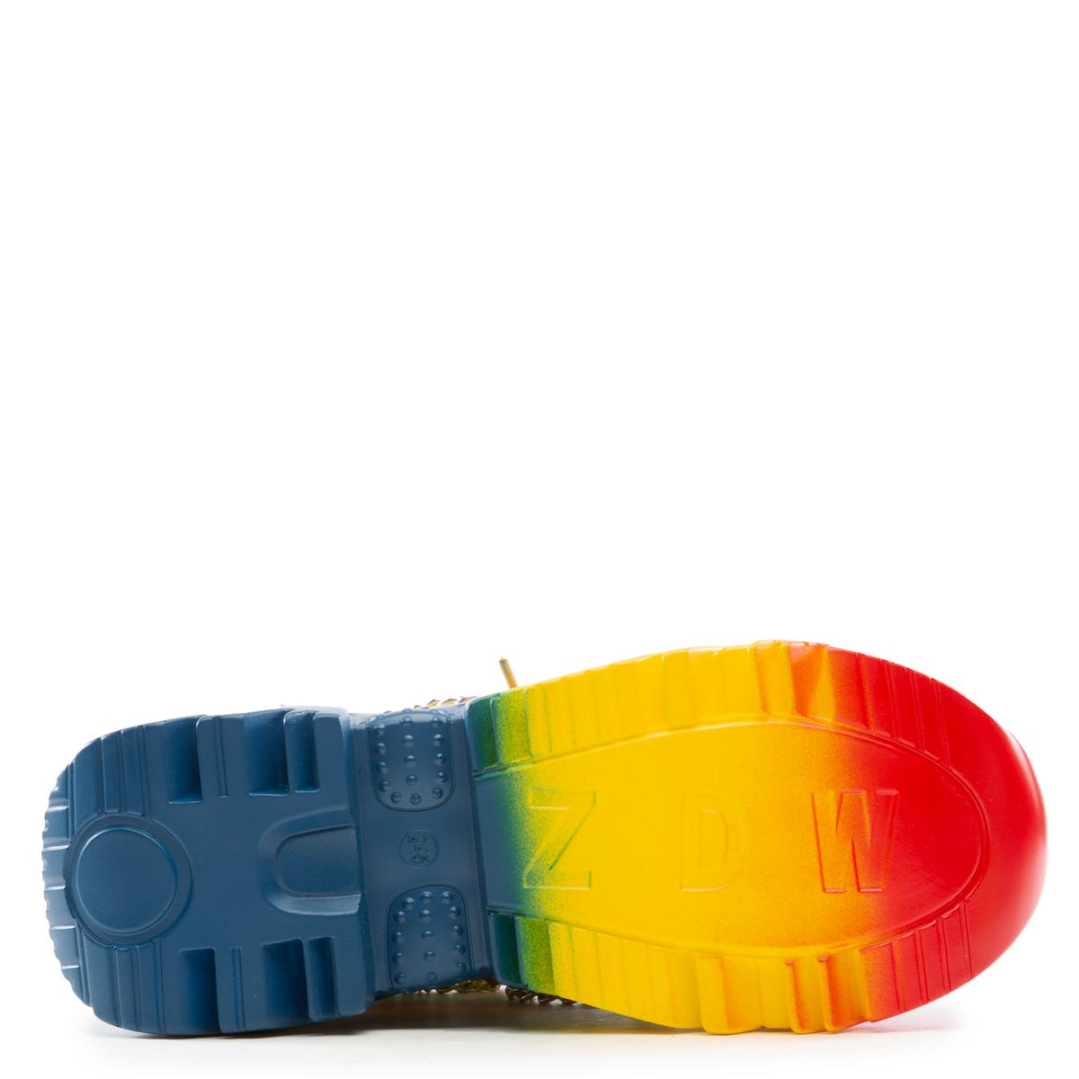 Space Candy Platform Sneakers with Studs