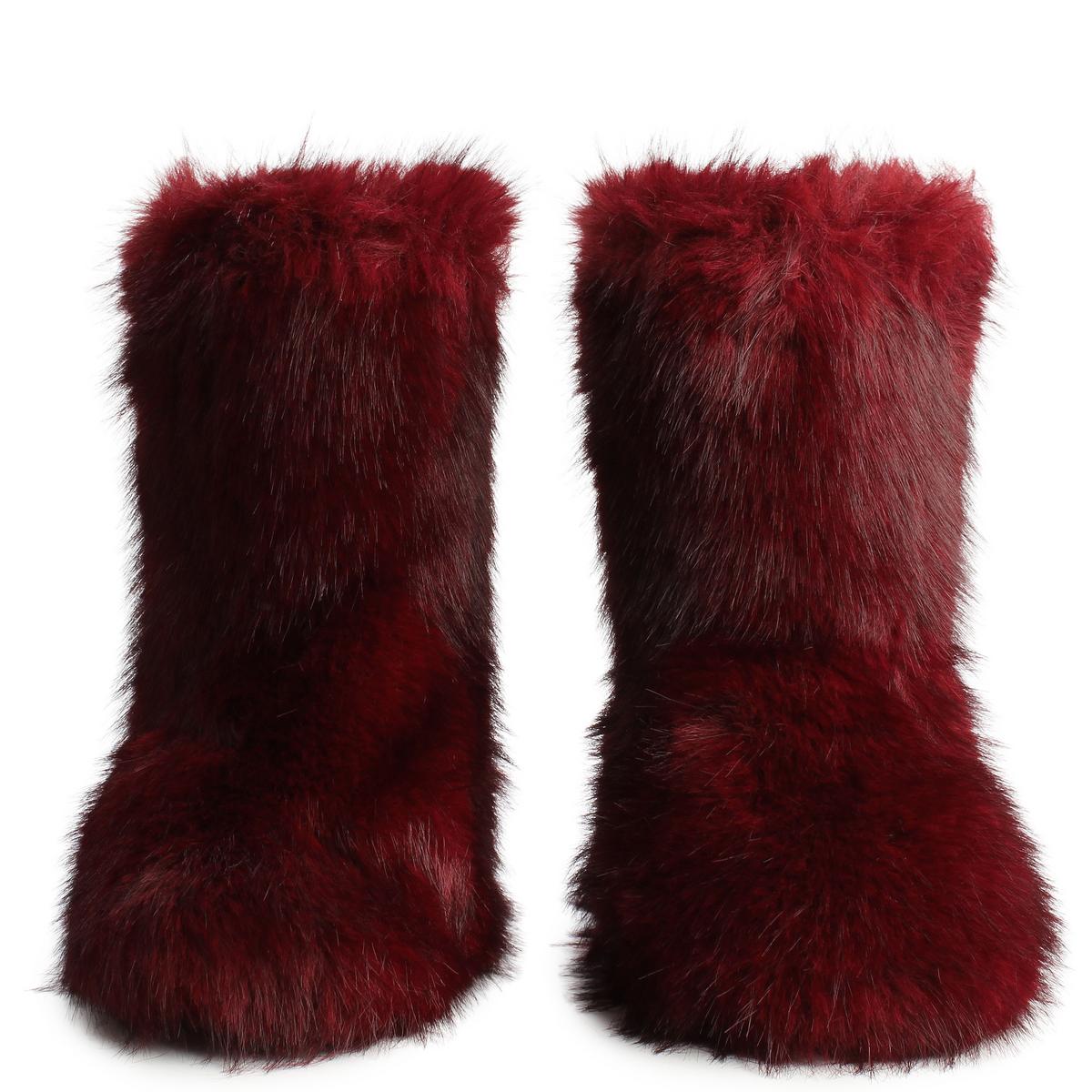 Melanie-21 Fur Bootie