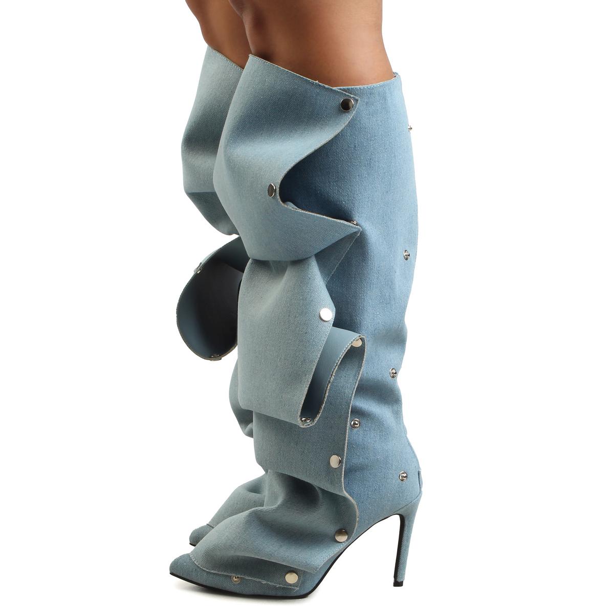 Mage-1 Denim Stiletto Boot