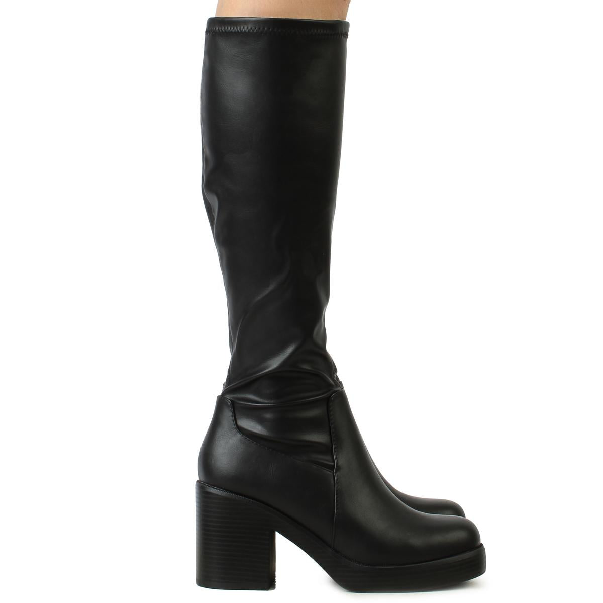 Sonia- Knee High Heel Boot