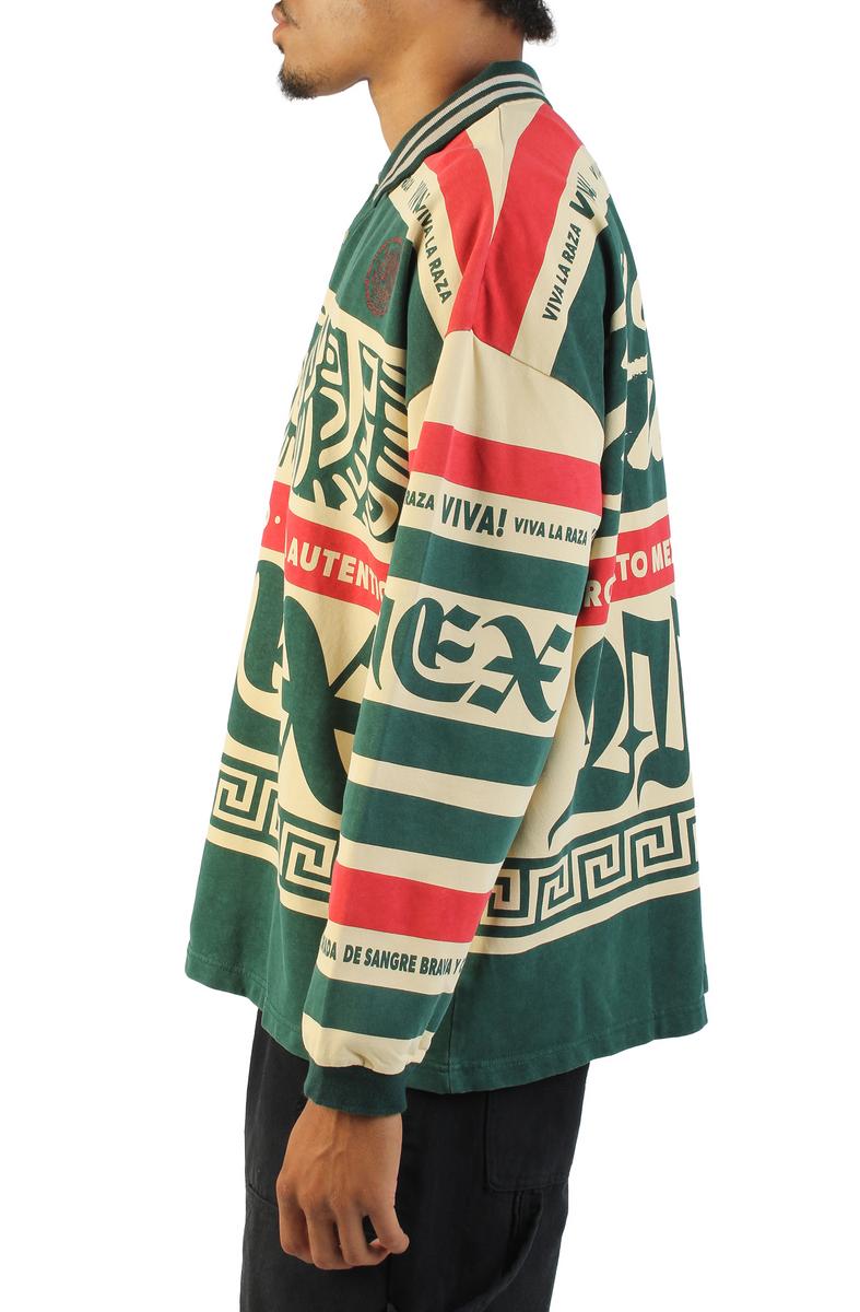 Sangre Brava Oversize Fit Rugby Shirt