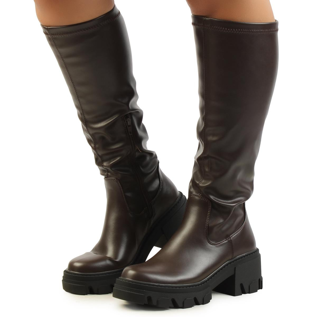 Franklin Knee High Boot