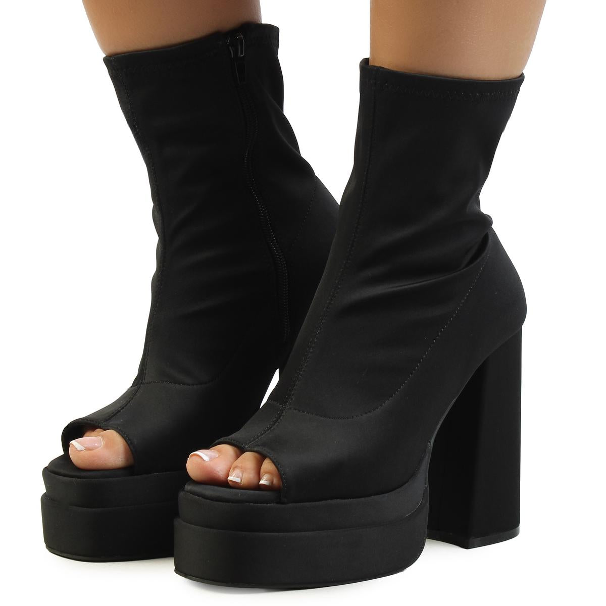 Skyy-07-Square Heel Bootie