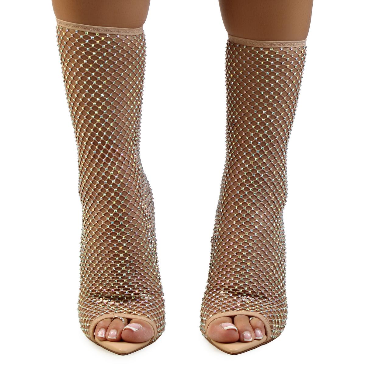 Laurent-89 Stocking Heel Bootie