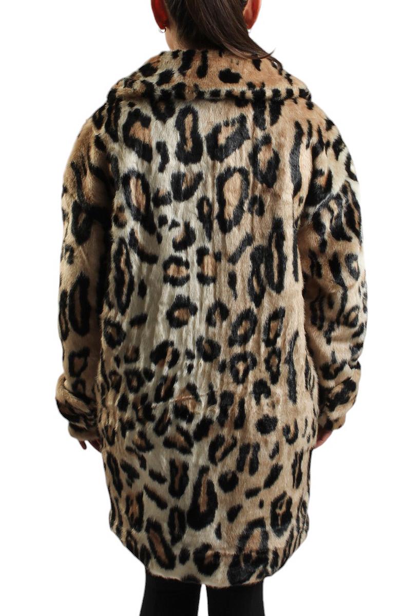 Leo-Fur Leopard Faux Fur Jacket