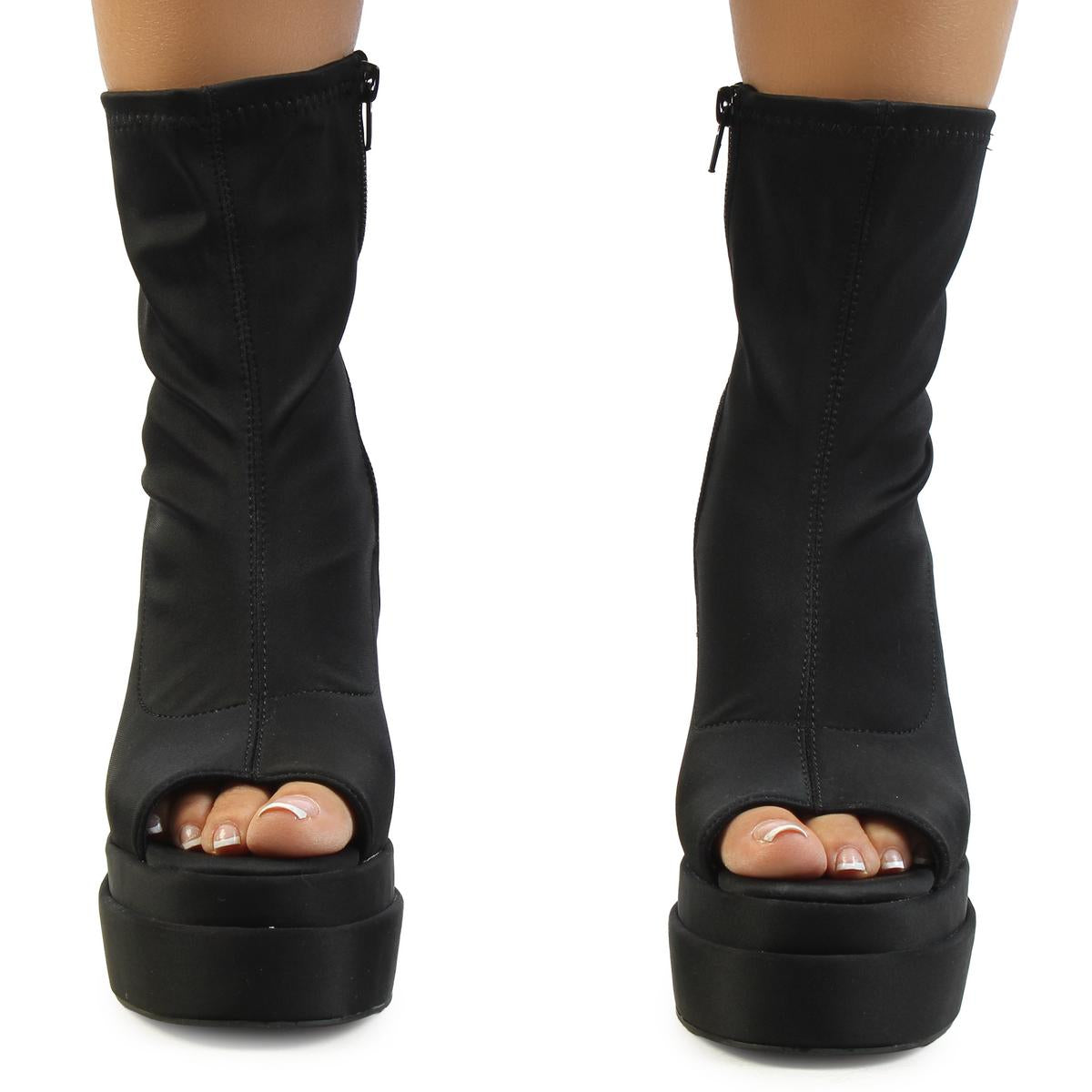 Skyy-07-Square Heel Bootie