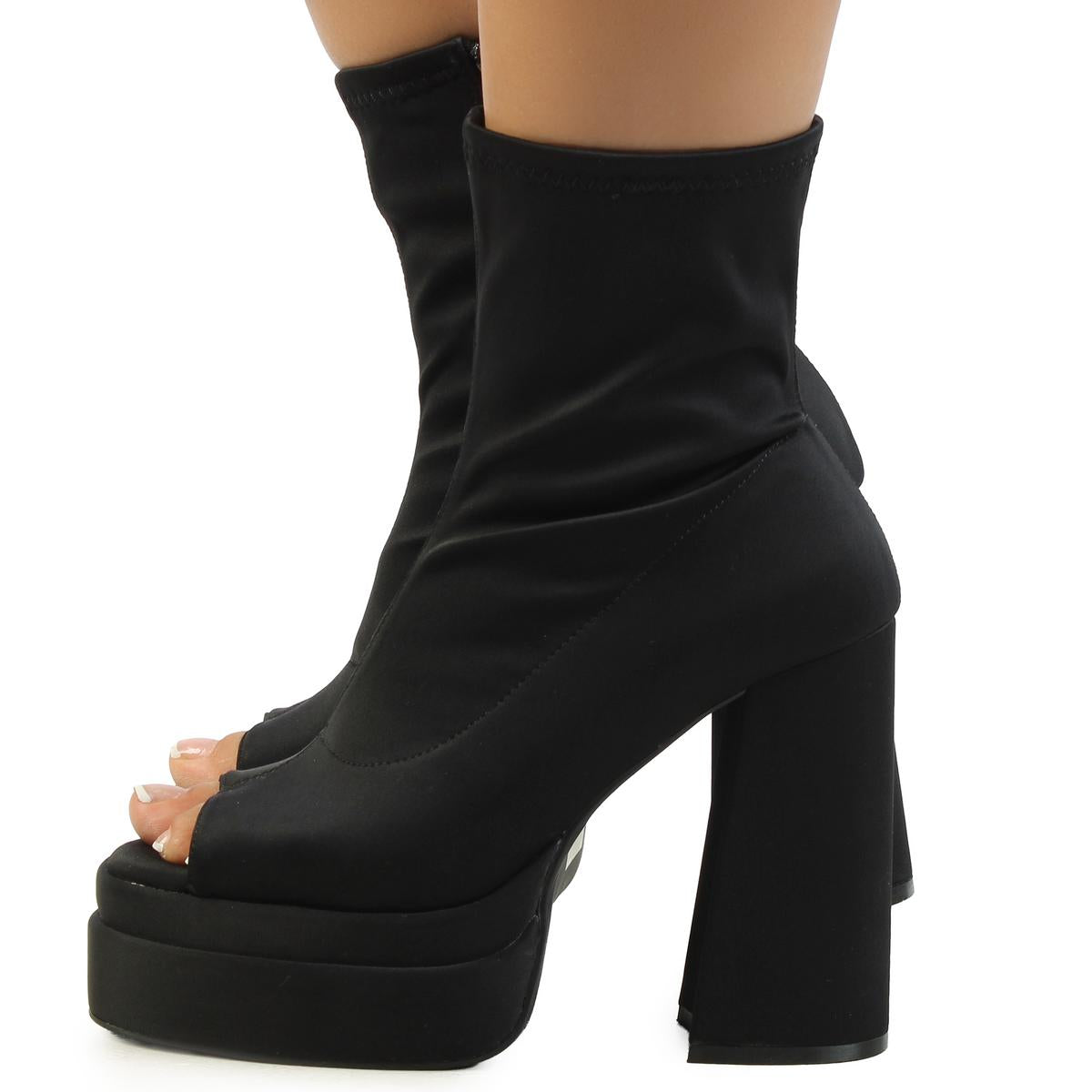 Skyy-07-Square Heel Bootie