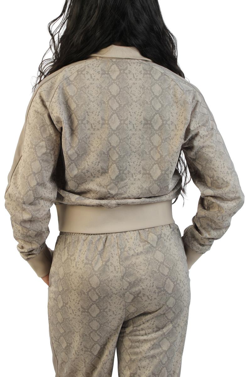 Puma T7 Snake Print Short Track Jacket