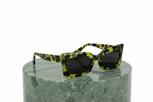 Elliot Polarized Sunglasses Green Tortoise