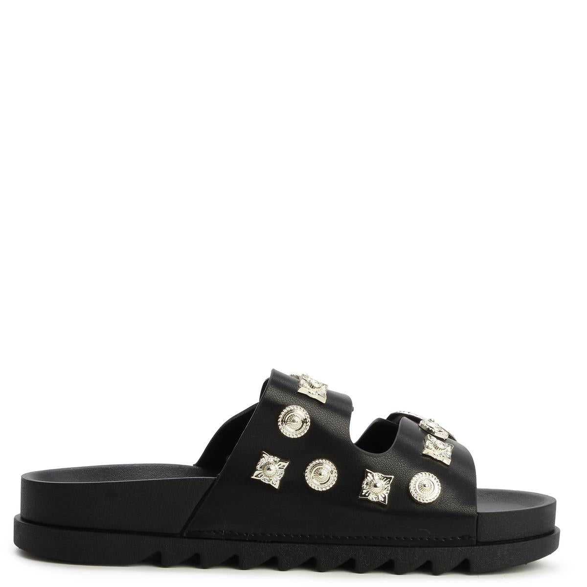 Aileen-20 Studded Buckle Slide