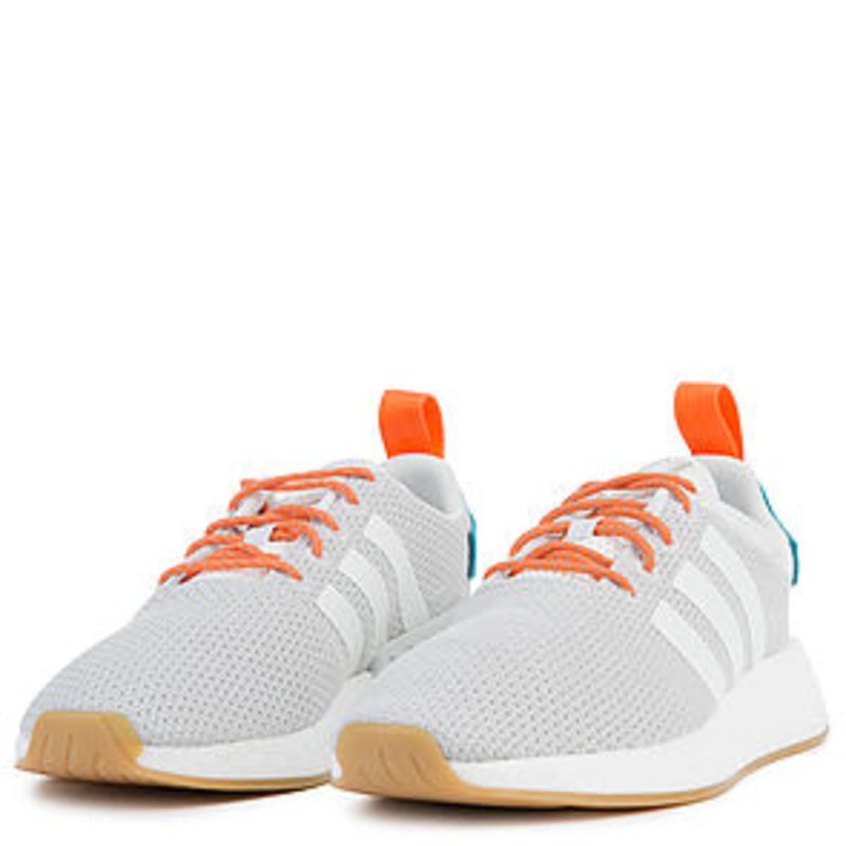 The NMD R2 Summer in White, Grey and Gum3