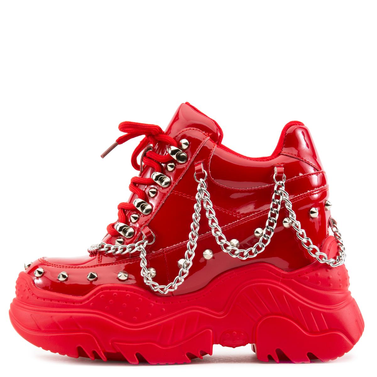 Space Candy Platform Sneakers with Studs