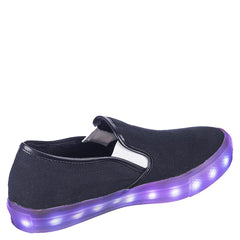 Jordan04 Casual Light-Up Snealer Black/LED Multi