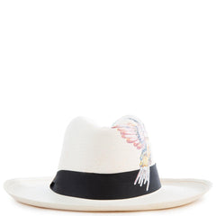 Colibri White Panama Hat Size L
