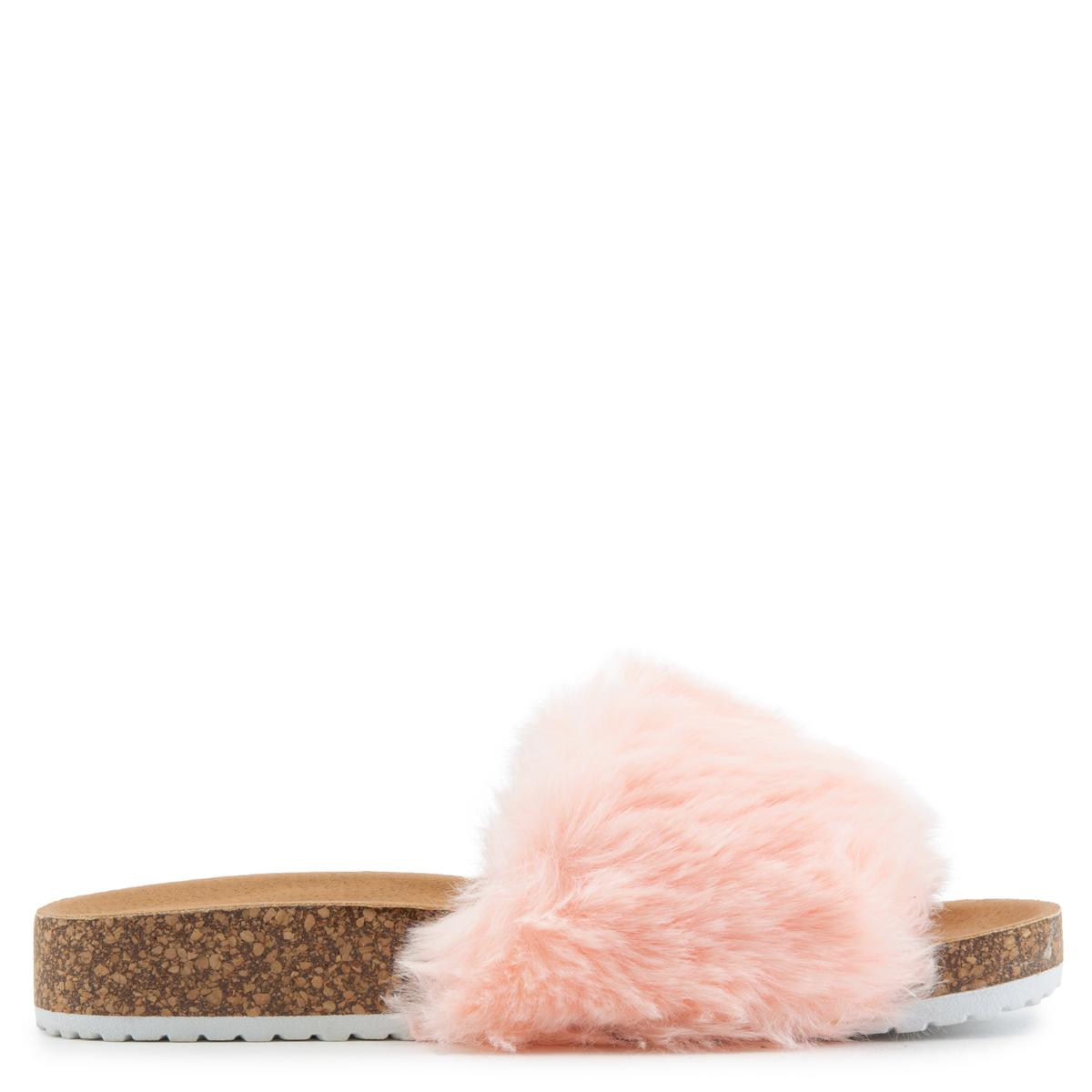 Teaneck Fur Sandals