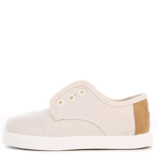 Toms for Toddlers: Natural Burlap Paseo Sneaker