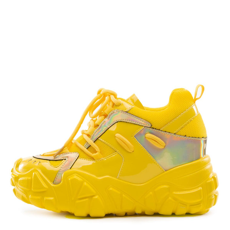 Persimmon-01 Wedge Sneakers