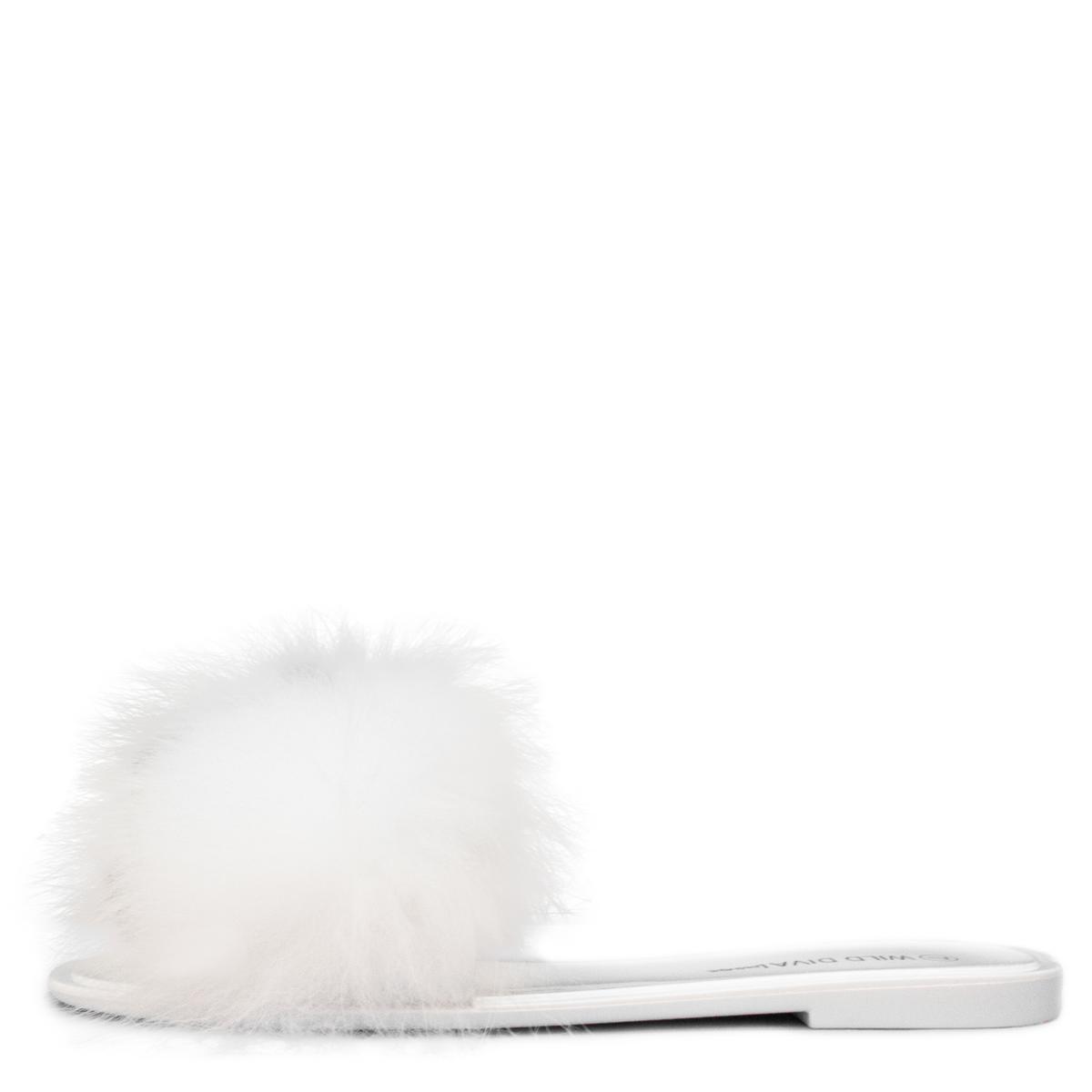 Jackie-03 Fur Sandals