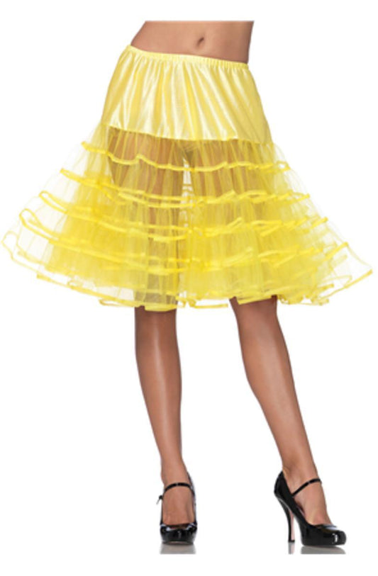 Mid-Length Petticoat in YELLOW