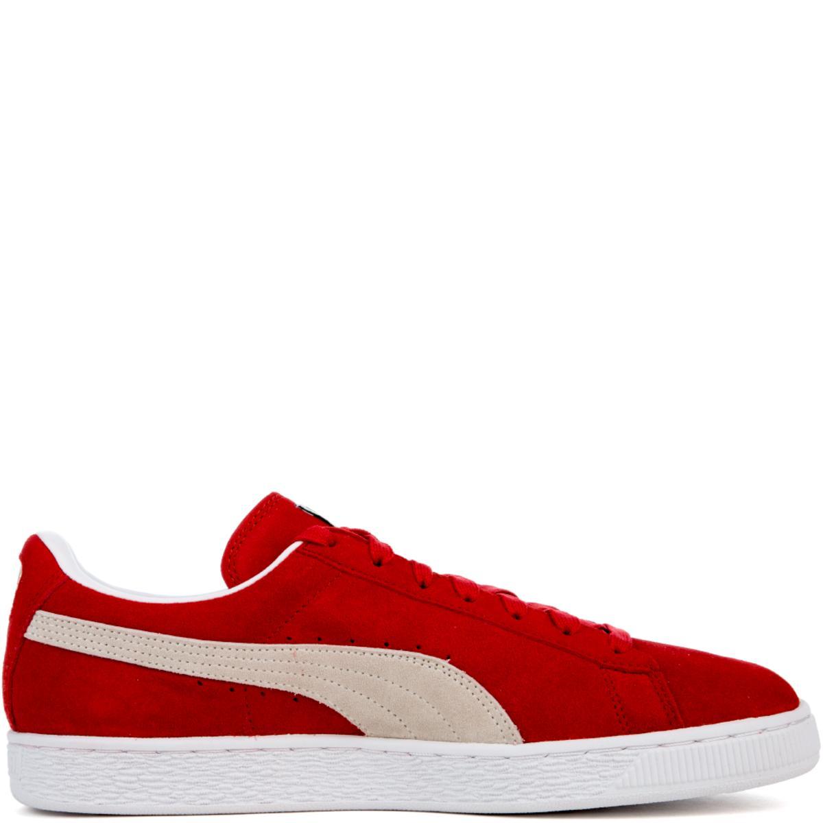 Puma Suede Classic+ Unisex Risk Red Sneaker