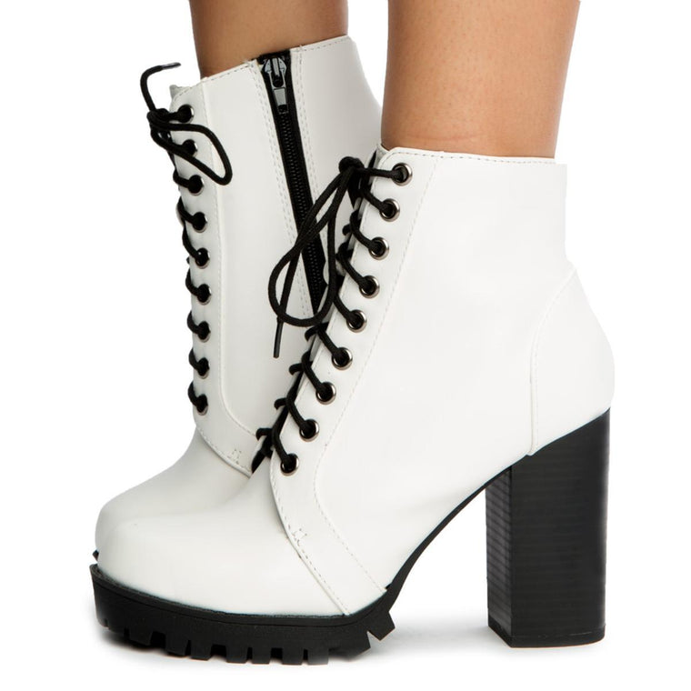 Chalet-S Lace Up Booties