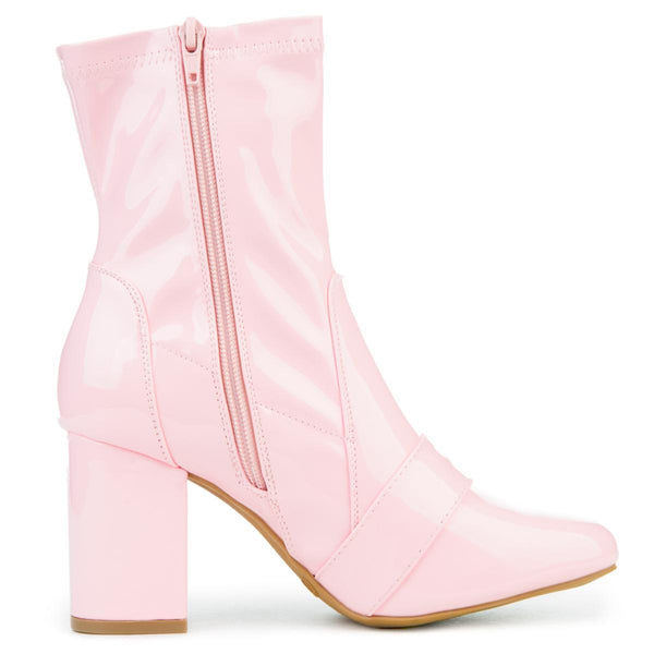 Marcus-31 High Heel Ankle Boots PINK