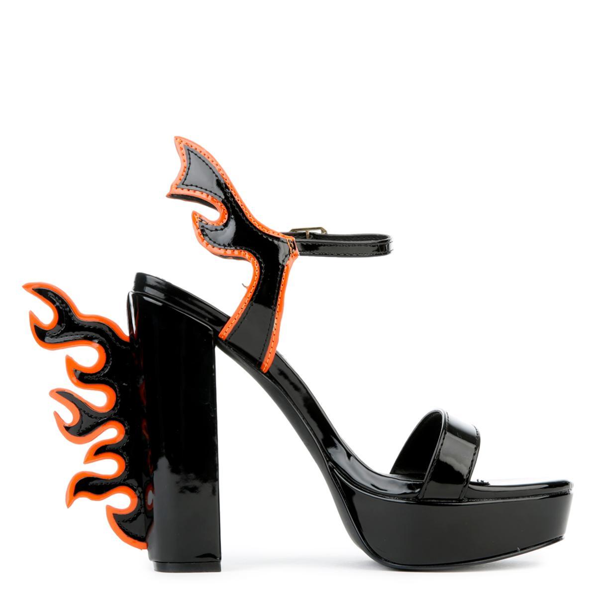 Yuko-38 High Heel BLACK