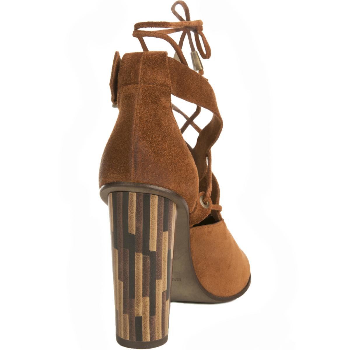 Free People Nouvella Wrap Brown Heels Brown