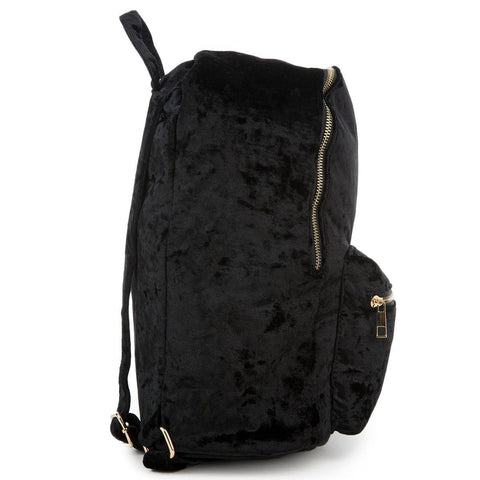 Crushed Velvet Backpack