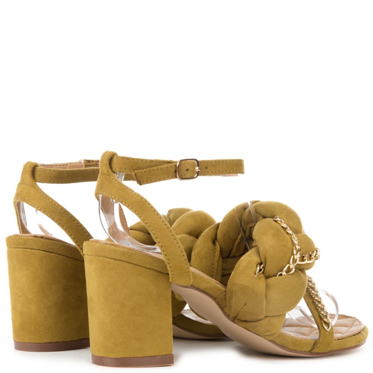 Cape Robbin Carrie-23 Olive High Heel Olive