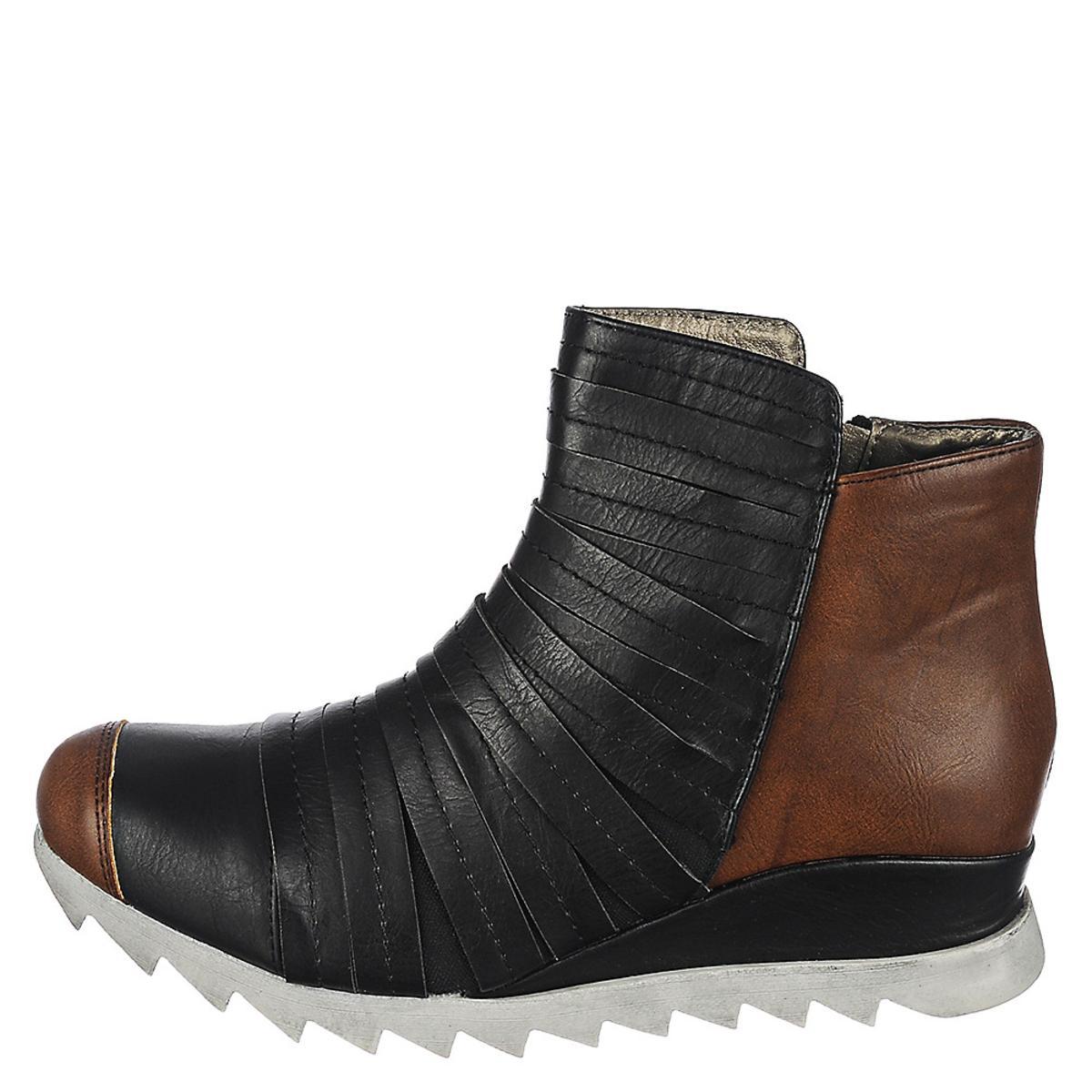 Ankle Boot Stark-3 Black/Brown