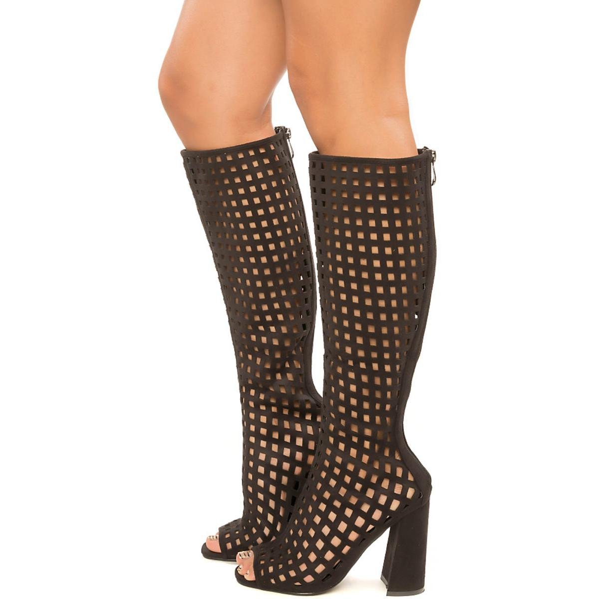 Arama-4 Mid-Calf Boot BLACK