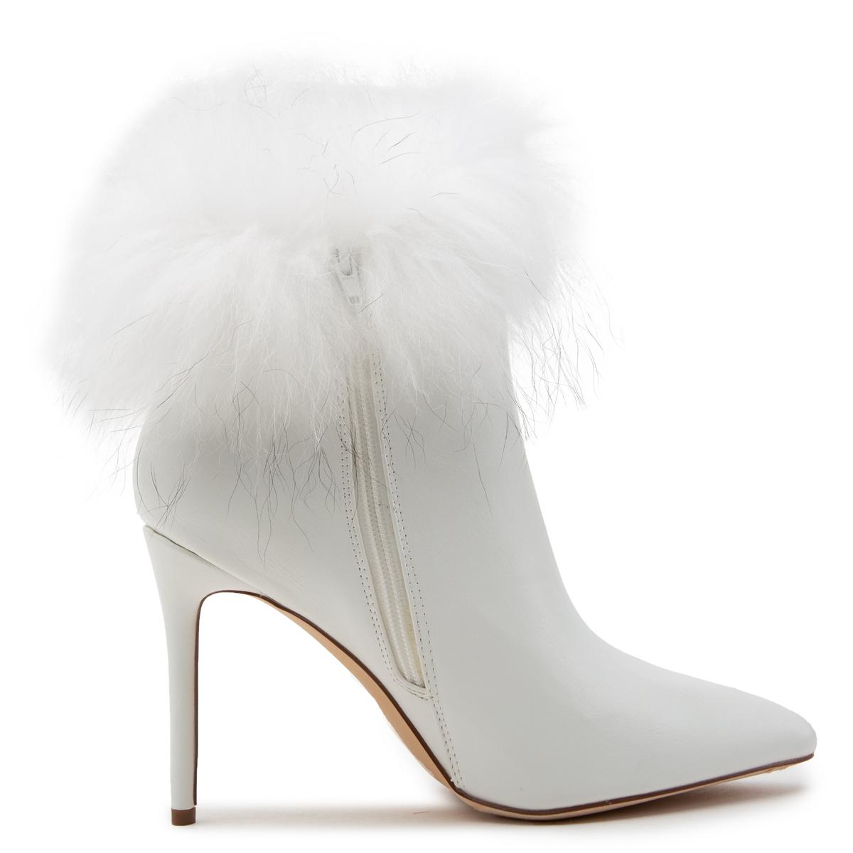 Stallion-1 Fur Heel Booties