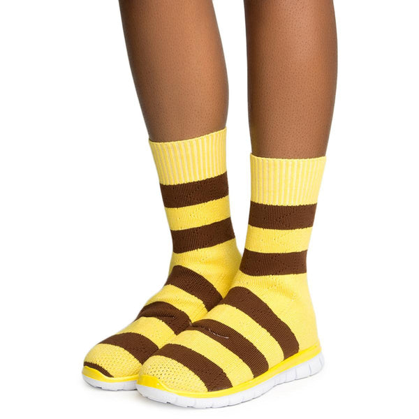 Cape Robbin Malee-1 Yellow Sneaker Yellow/Brown