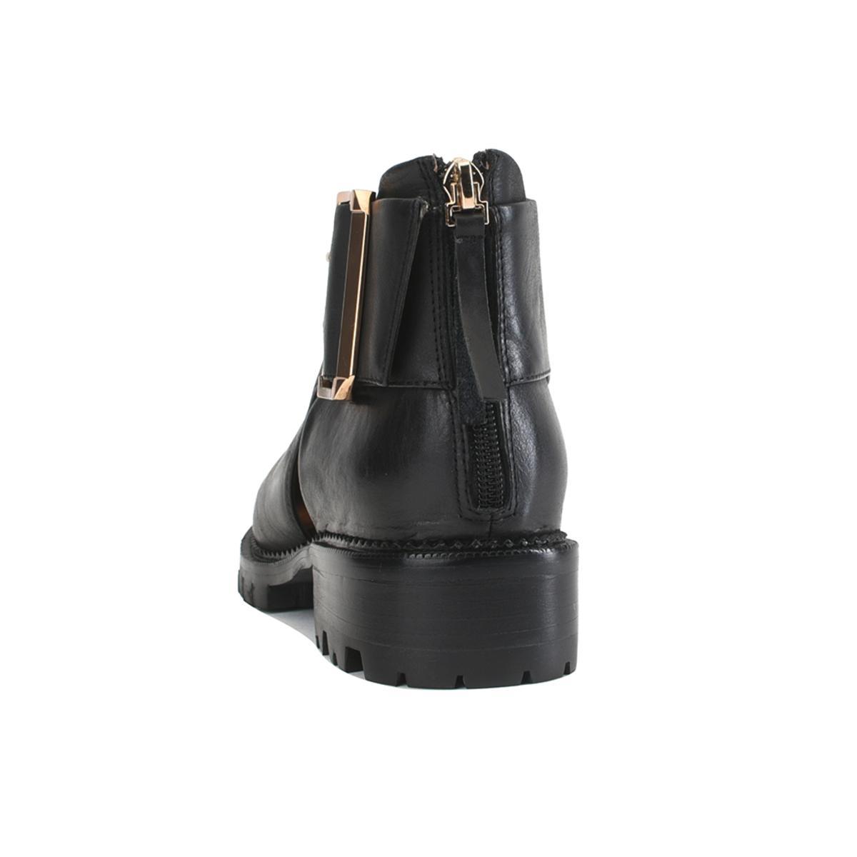 Jeffrey Campbell Flutter Black Patent Leather Flats BLACK