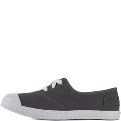 Toms for Kids: Zuma Grey Canvas Sneakers