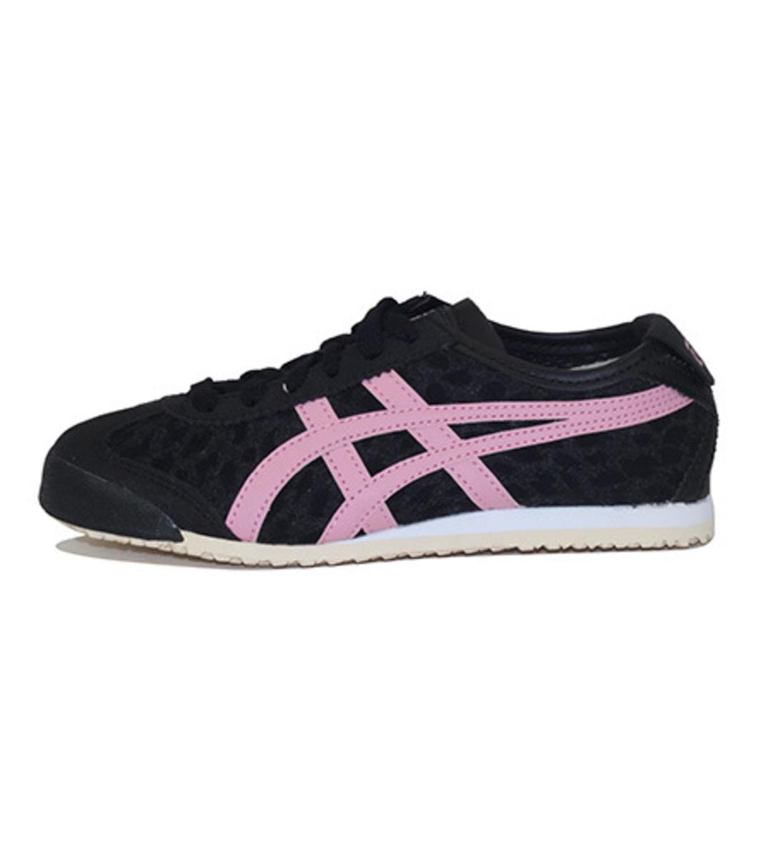 Onitsuka Tiger for Preschool: Mexico 66 PS Black/Pink Sneakers