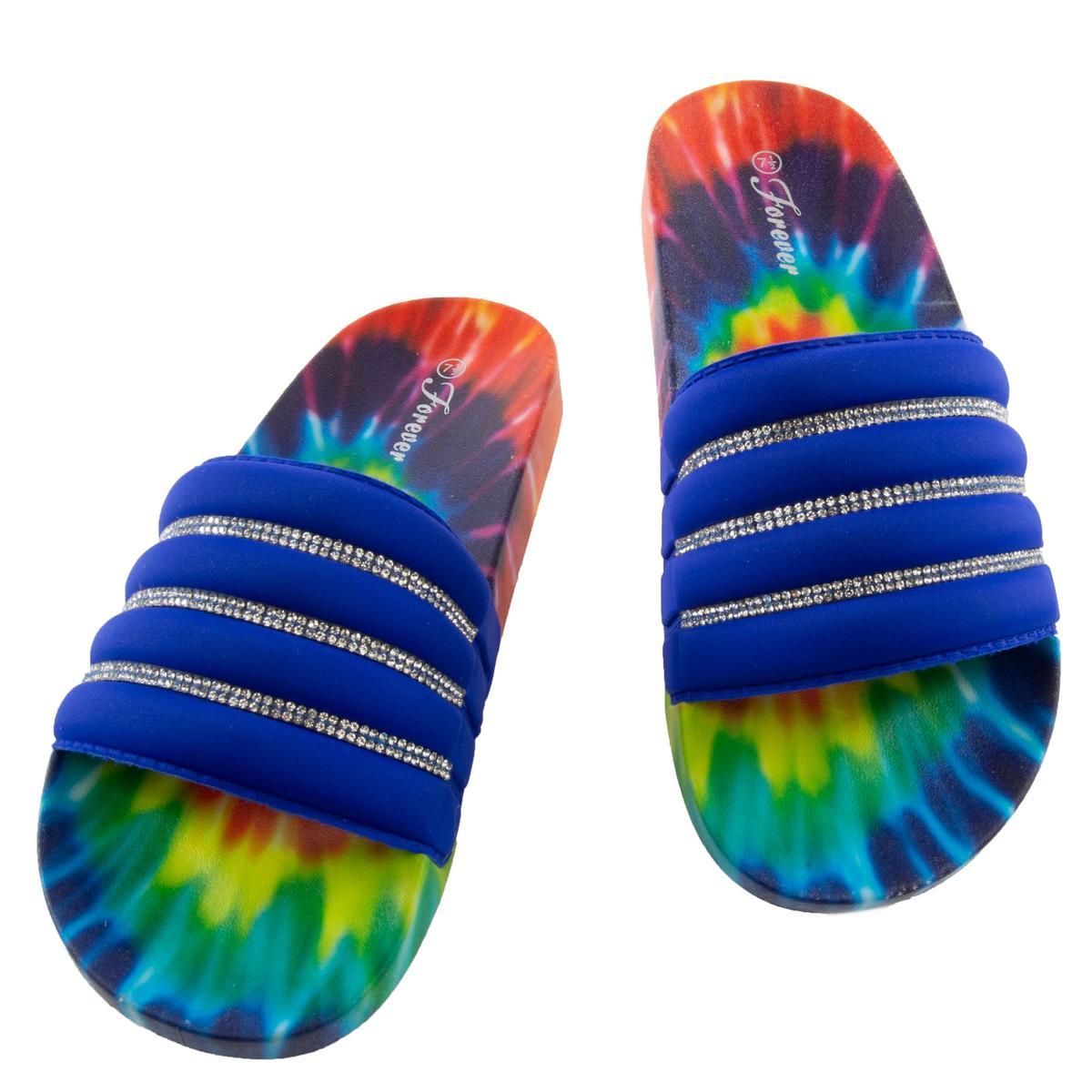 Delma-8 Rhinestone Slides